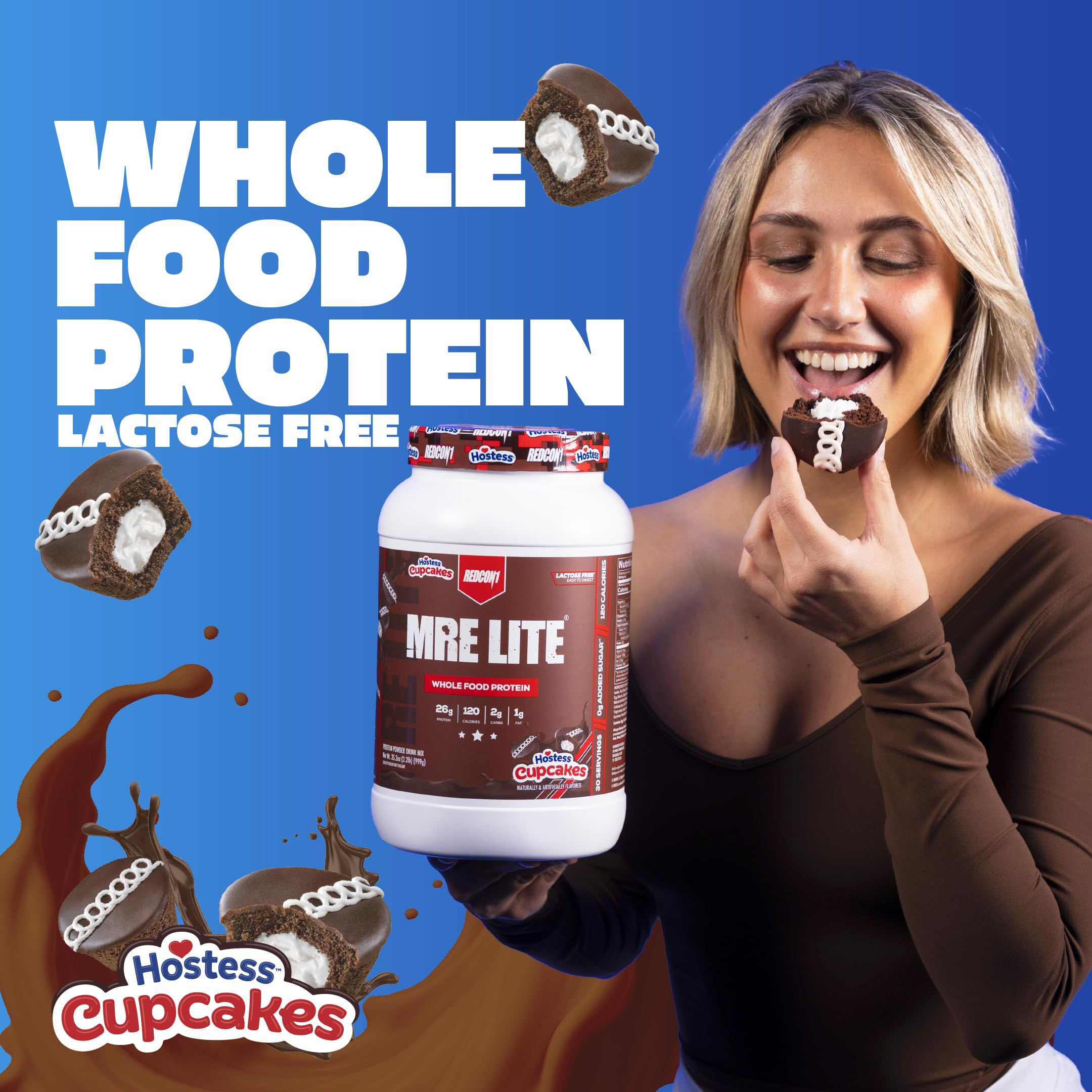 RedCon1 MRE Lite Hostess Cupcakes serving spoon for precise portions.