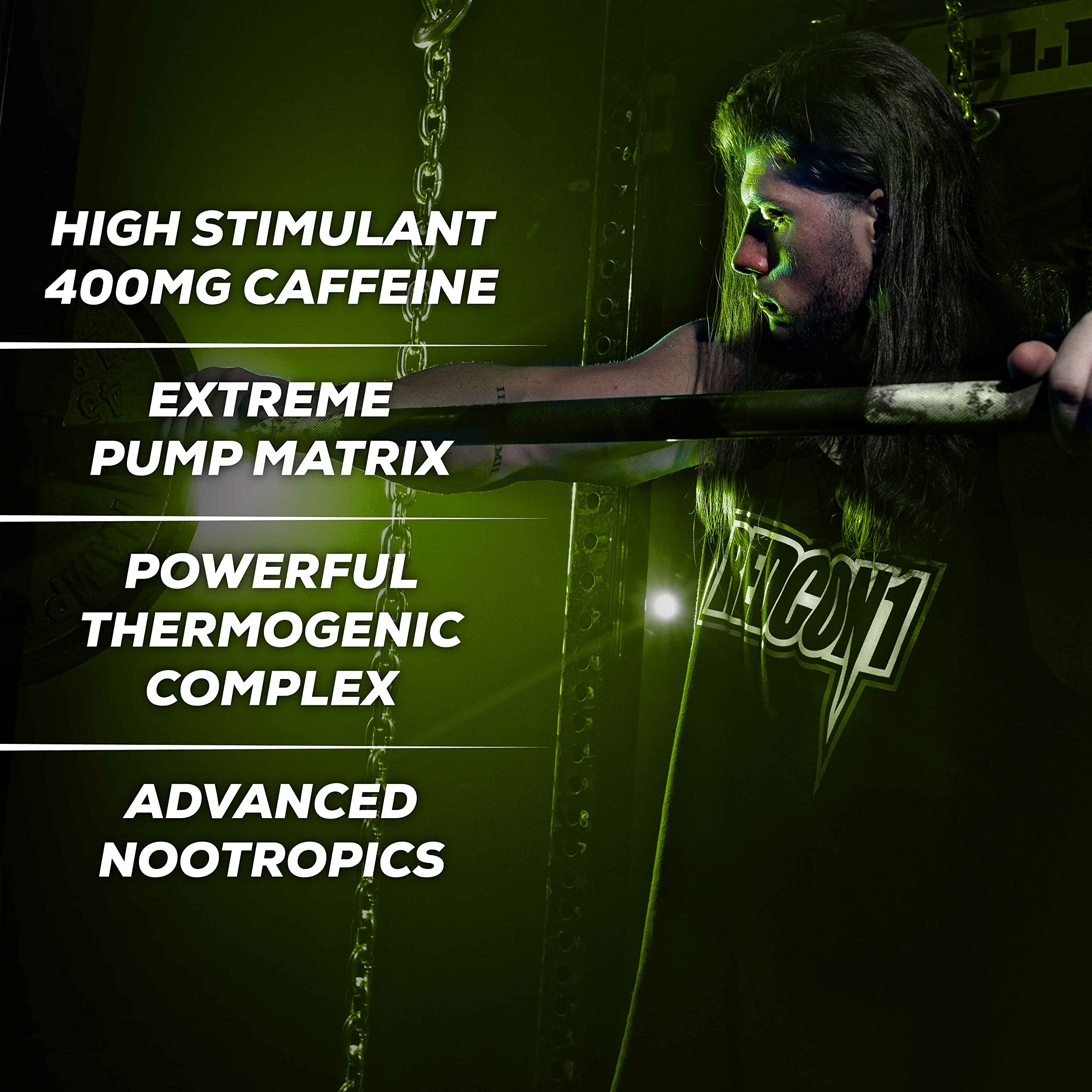 REDCON1 Total War Black Ops thermogenic complex visualization for focus