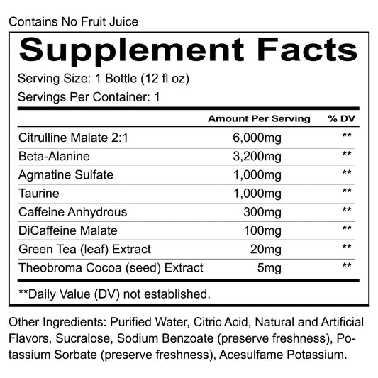 Redcon1 Total War citrulline malate scoop shown for pump-focused workouts.