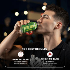 Citrulline malate ingredient highlight in Total War formula for endurance potential.