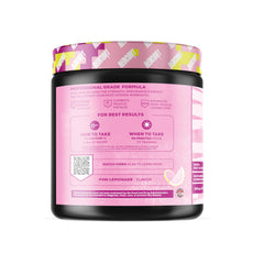 Total War Pink Lemonade served in a cup signaling a refreshing pre-workout ritual.