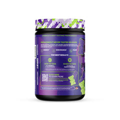 REDCON1 Total War Reloaded caffeine graph emphasizes sustained energy release for workouts.