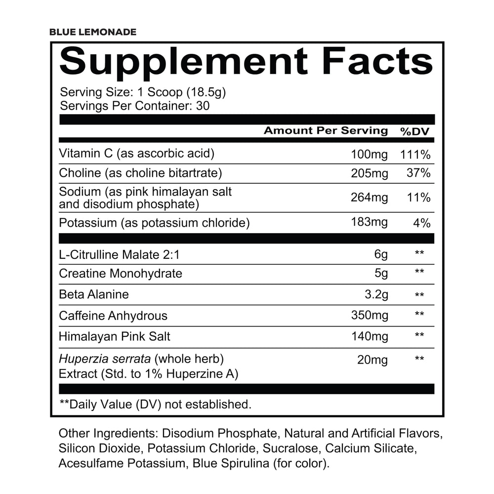 Scoop dispensing into liquid showing fast-acting energy for intense training sessions.