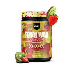 REDCON1 Total War Reloaded strawberry kiwi bottle energy boost for workouts