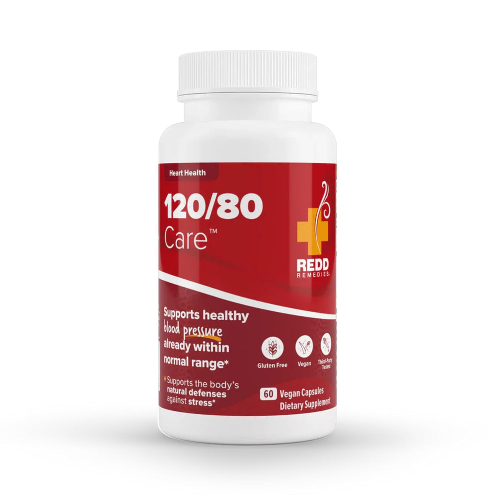 Redd Remedies 120/80 Care bottle supports healthy circulation