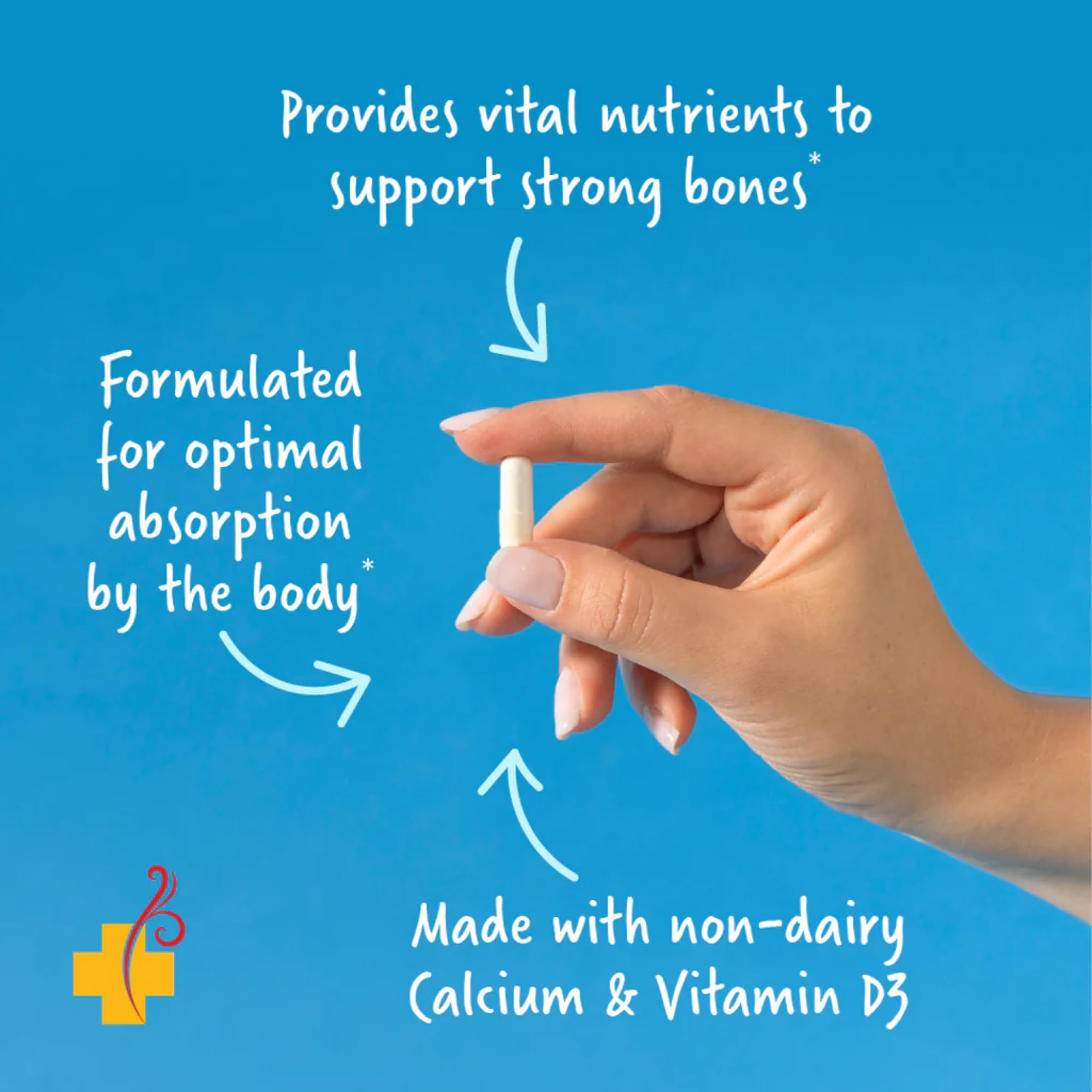 Redd Remedies egg-shell calcium close-up illustrating absorption benefits
