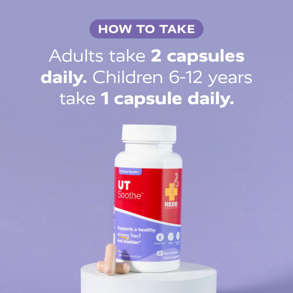 Redd Remedies UT Soothe on daily routine setup suggests easy intake.