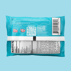 REDEFINE Oatmeal Protein Pie packaging photo highlights non-GMO claim and portioned 8-pack.