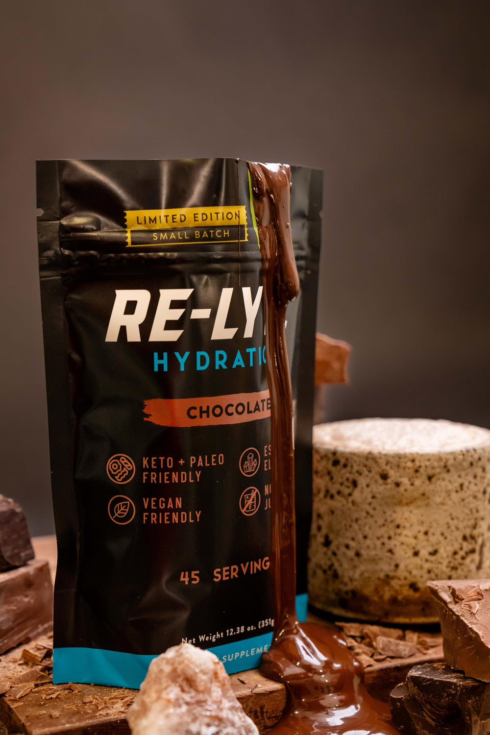 REDMOND Re-Lyte Chocolate cozy winter scene with mug.