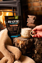 REDMOND Re-Lyte Chocolate ingredients label close-up.