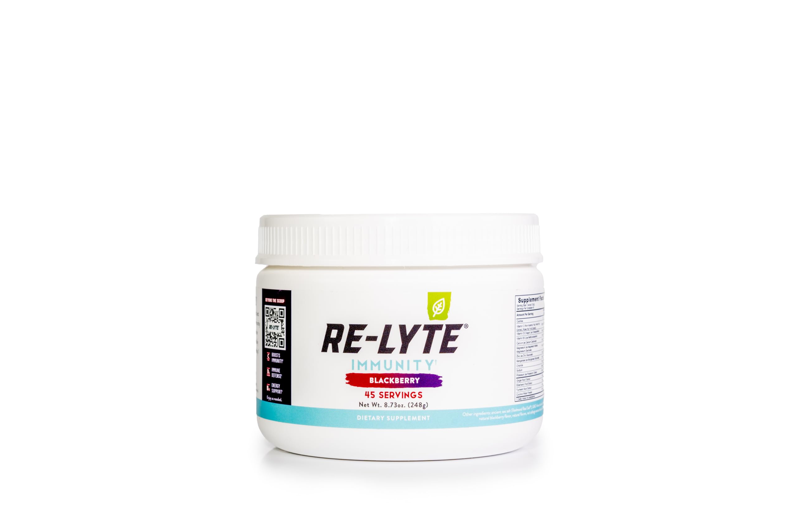 REDMOND Re-Lyte Immunity blackberry bottle for refreshing hydration