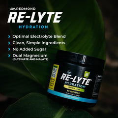 Redmond Re-Lyte stick packet ready for workouts and activity