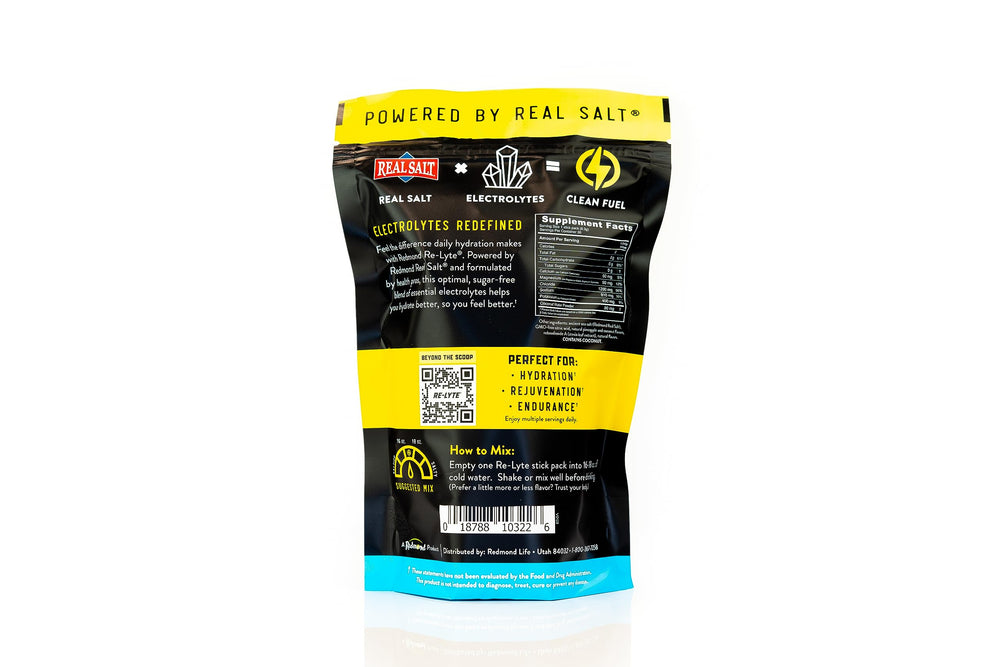 Redmond Re-Lyte Piña Colada mix-dispense for quick flavor and hydration after activity.