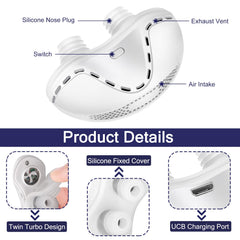 Redpee anti-snore device uses soft medical silicone for skin-friendly wear