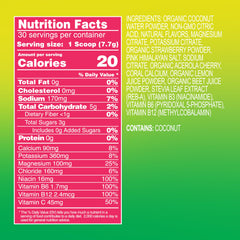 Label highlights five electrolytes for Reef Replenish hydration