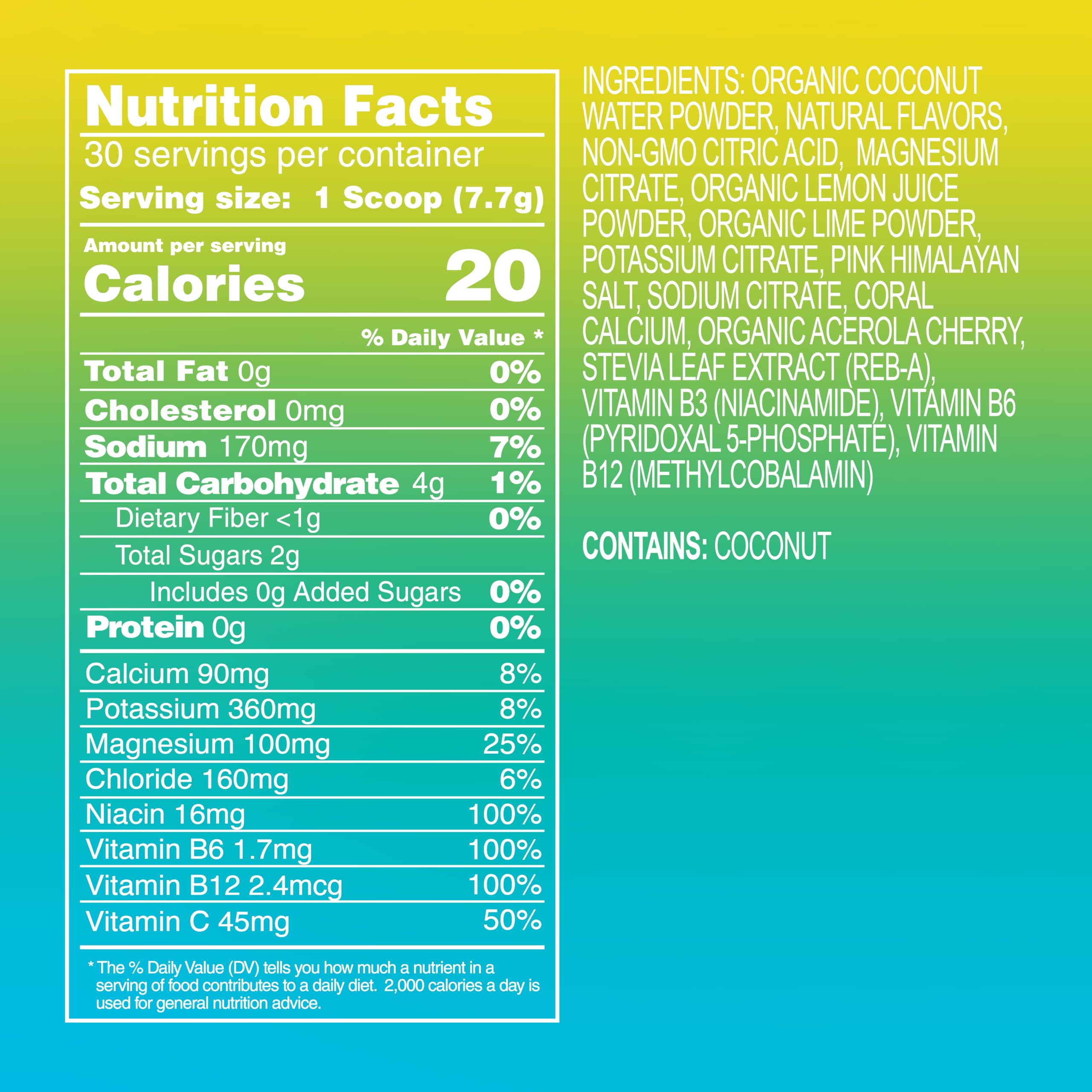 Non-GMO Reef Replenish label on package