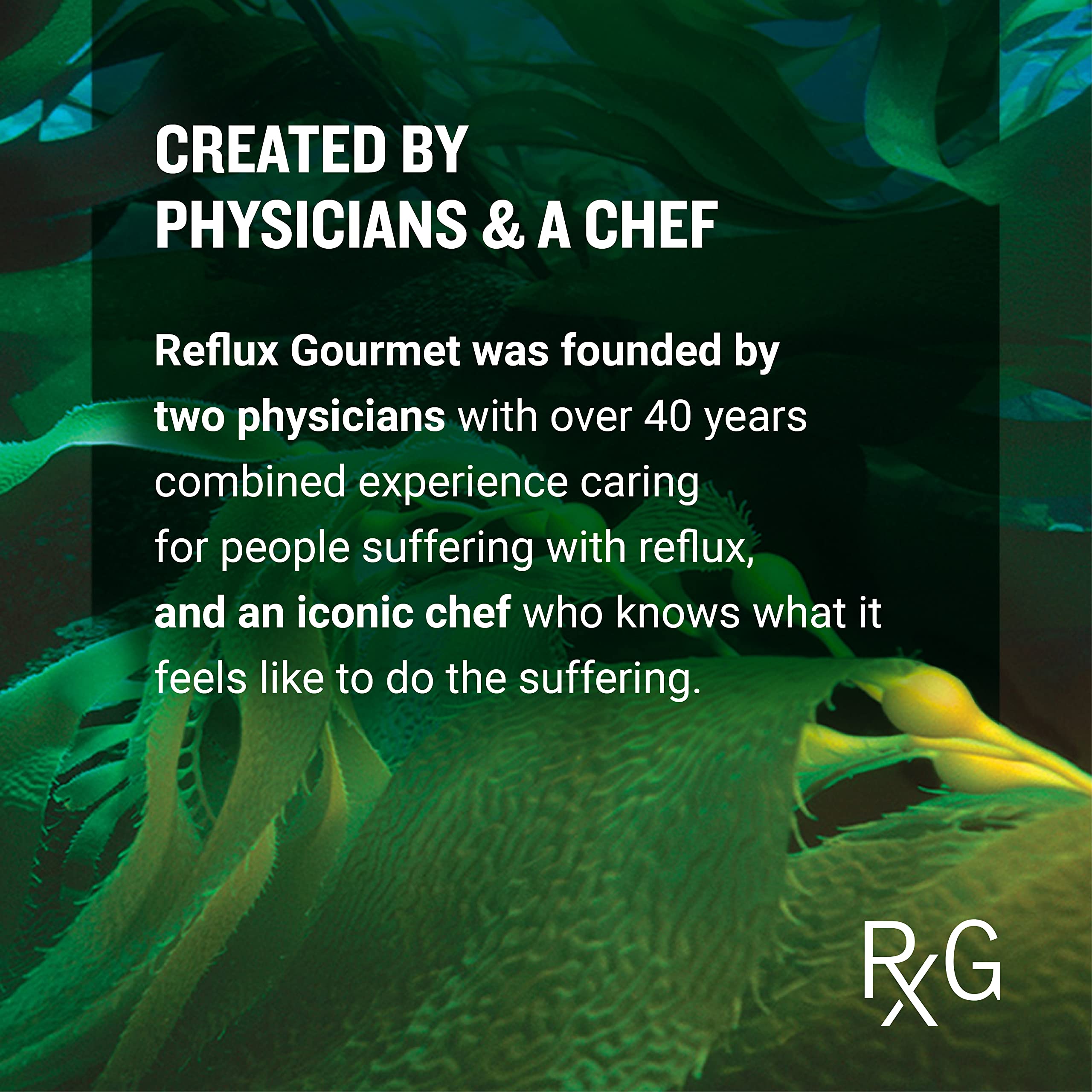 REFLUX GOURMET Mint Chocolate Rescue raft concept visualizes protective barrier