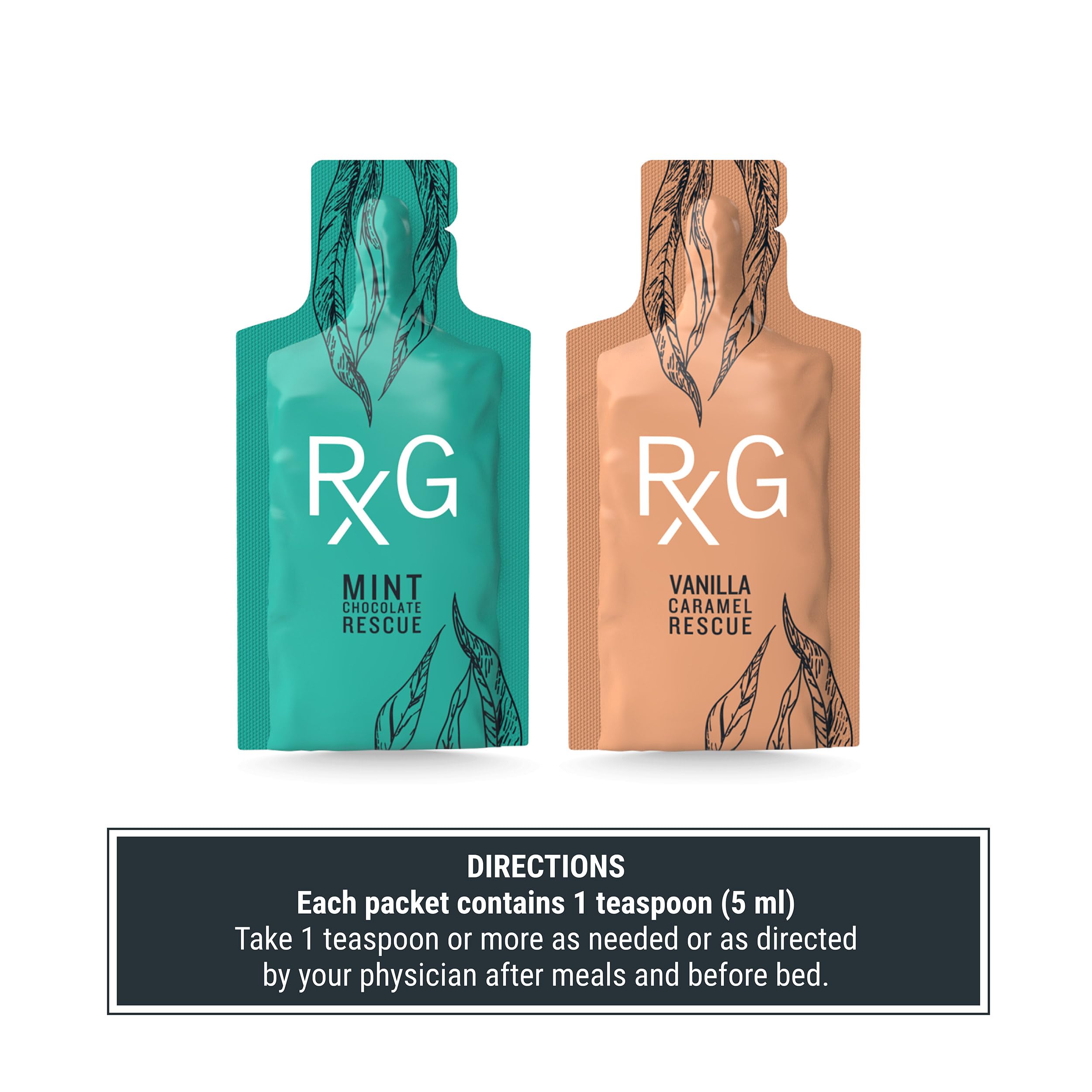 REFLUX GOURMET Vanilla Caramel Rescue teaspoon-dispense demonstrates easy dosing after meals