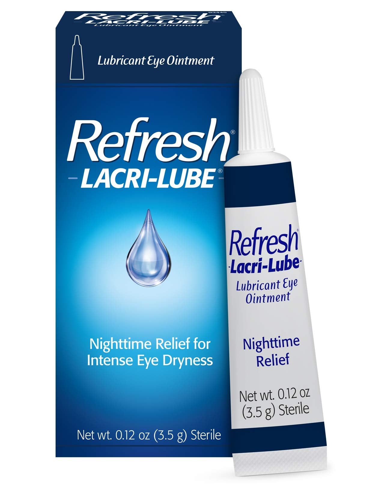 Refresh Lacri-Lube pack of 3 offers convenient, at-hand lubrication for home or travel.