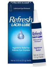 Refresh Lacri-Lube pack of 3 offers convenient, at-hand lubrication for home or travel.