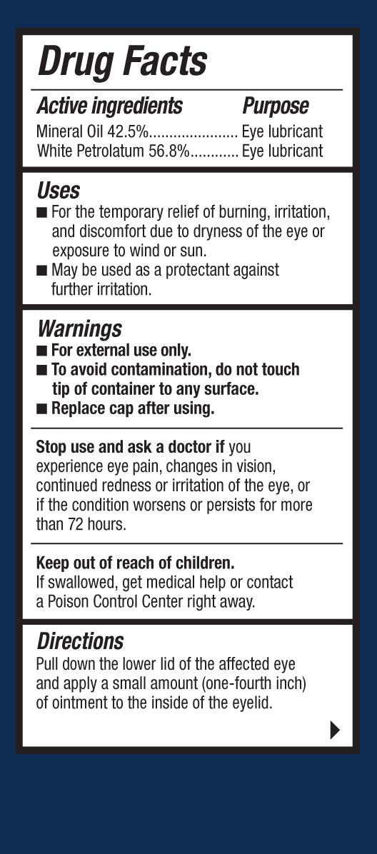 Refresh Lacri-Lube two-pack back view with packaging details.