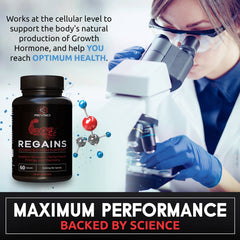 Regains HGH Supplements recovery highlight emphasizes post workout resilience
