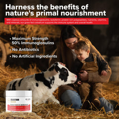 Re+Gen Colostrum Gold 50 jar for convenient storage and ongoing use