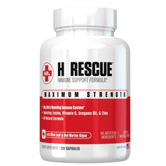 Re+Gen H Rescue bottle front showing packaging for daily immune support