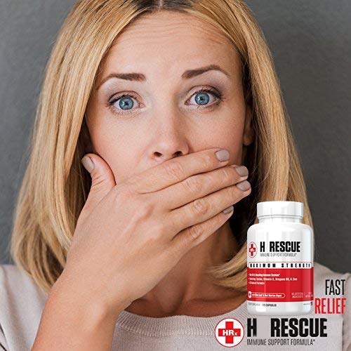 Label detail of Re+Gen H Rescue highlighting key ingredients