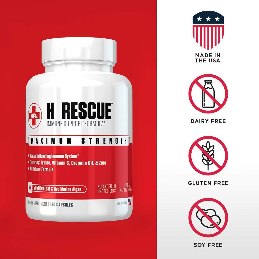 Re+Gen H Rescue bottle photographed to emphasize USA-made quality