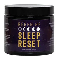 Regen HF Sleep Reset bottle front, signaling natural sleep support.