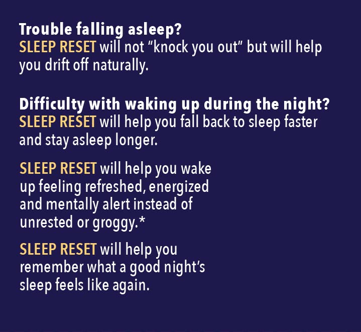 Regen HF Sleep Reset bottle on nightstand, ready for a peaceful morning.