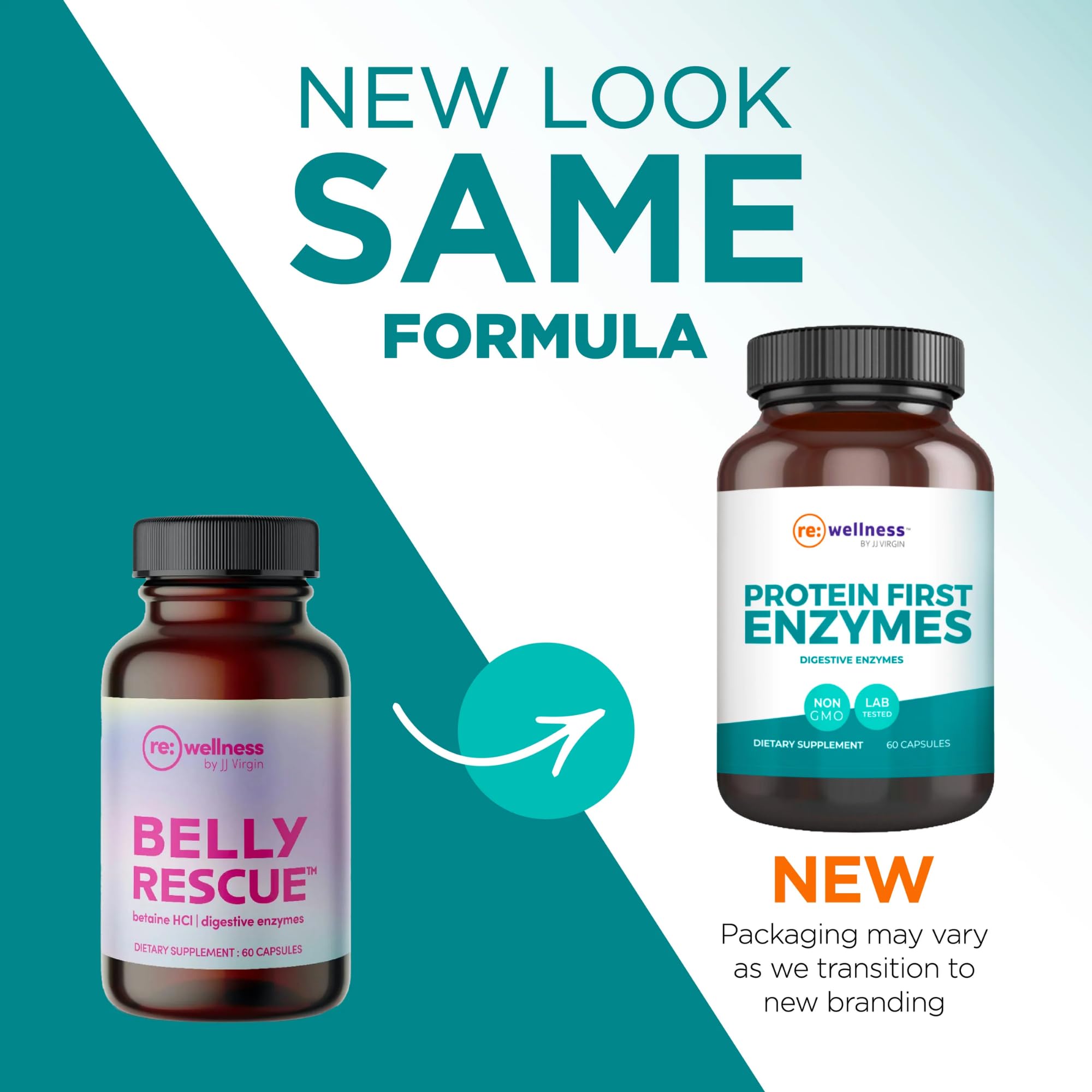 Reignite Wellness Betaine HCl Pepsin bottle supports stomach acidity for digestion