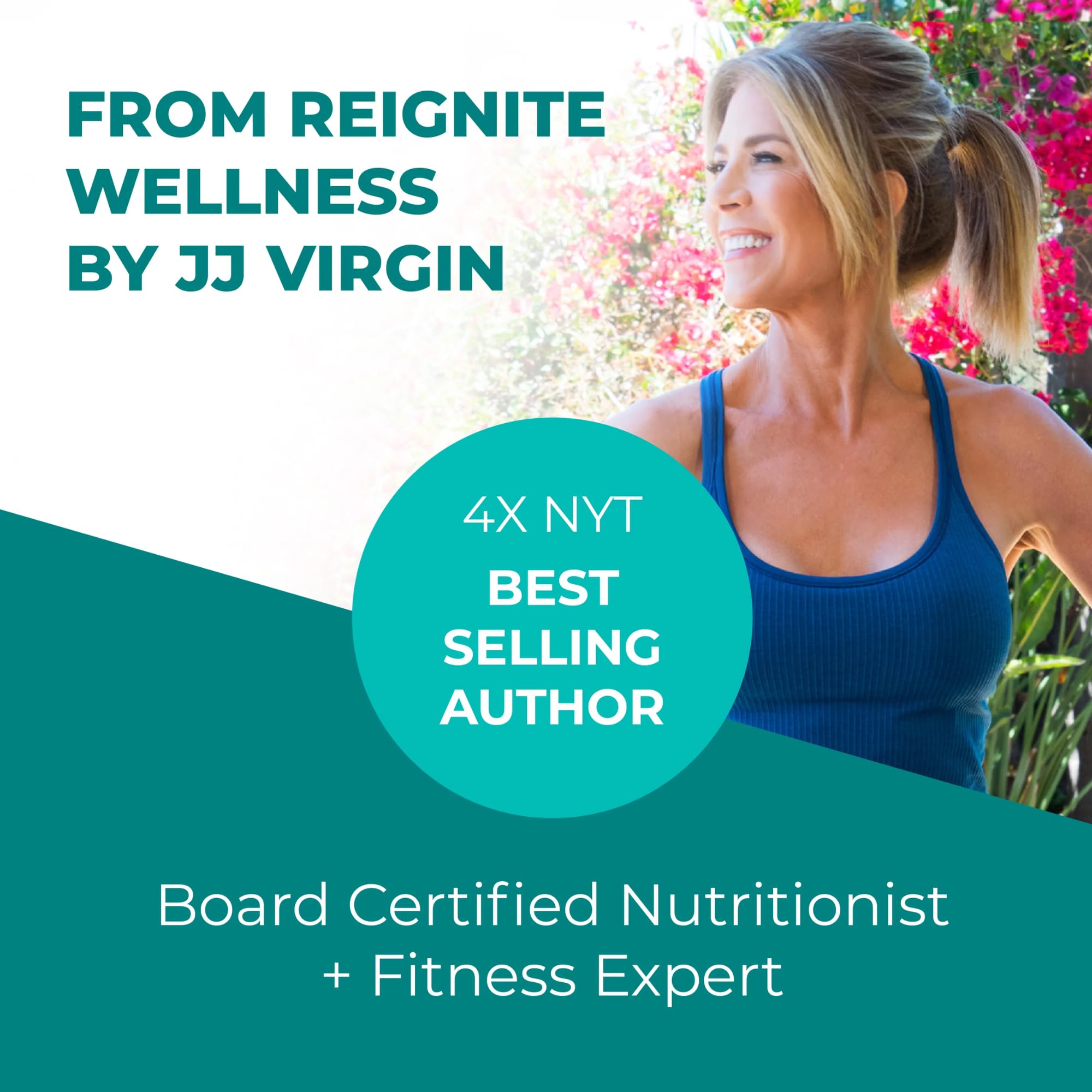 Reignite Wellness Omega Plus JJ Virgin line bottle for trusted lifestyle support