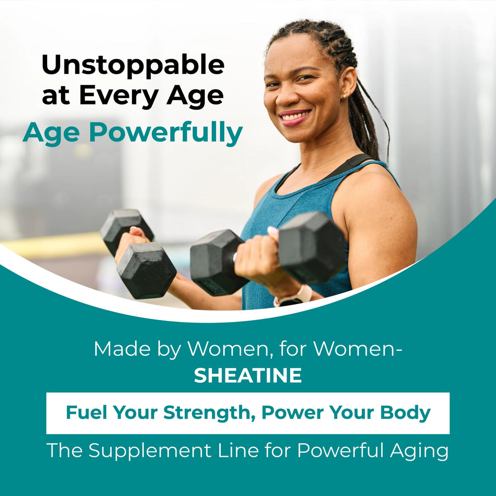 Taurine and magnesium glycinate ingredients in SHEatine for stamina