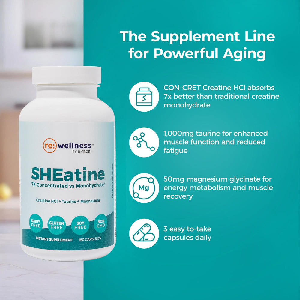 Three capsules per daily dose shown for steady energy
