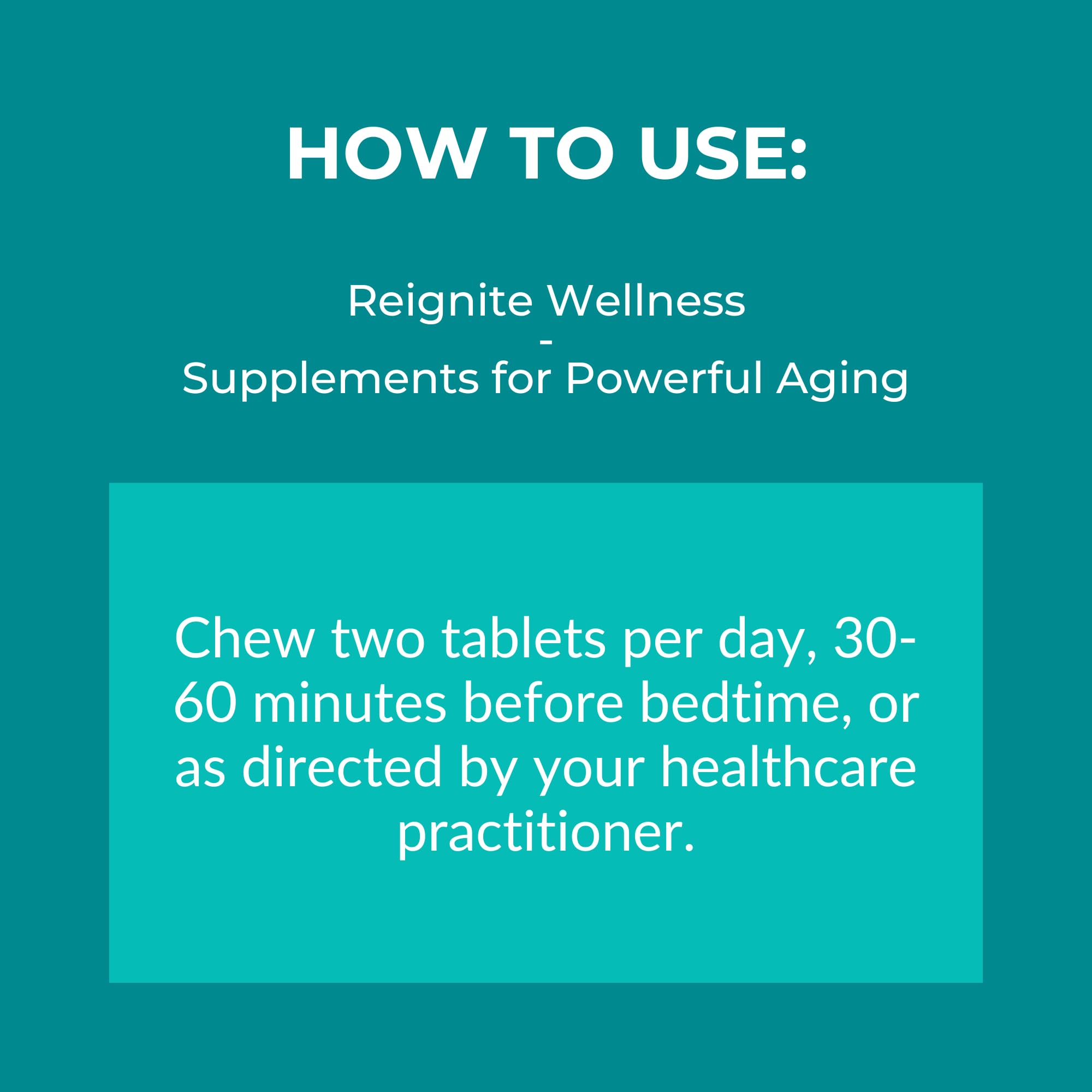 Reignite Wellness Sleep Candy label highlights melatonin and 5-HTP on packaging.