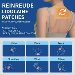Reinreude 24-piece family pack for multiple pain sites.