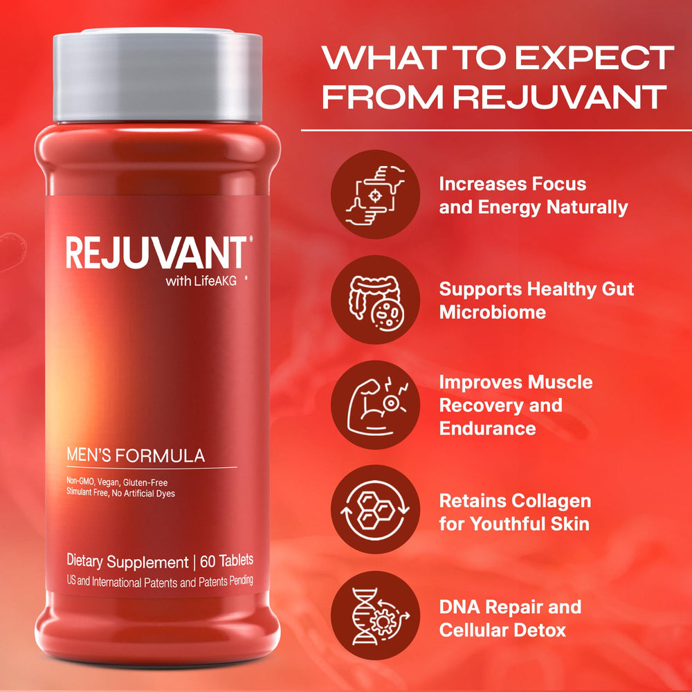 Rejuvant daily wellness concept image suggests consistent training and recovery support.