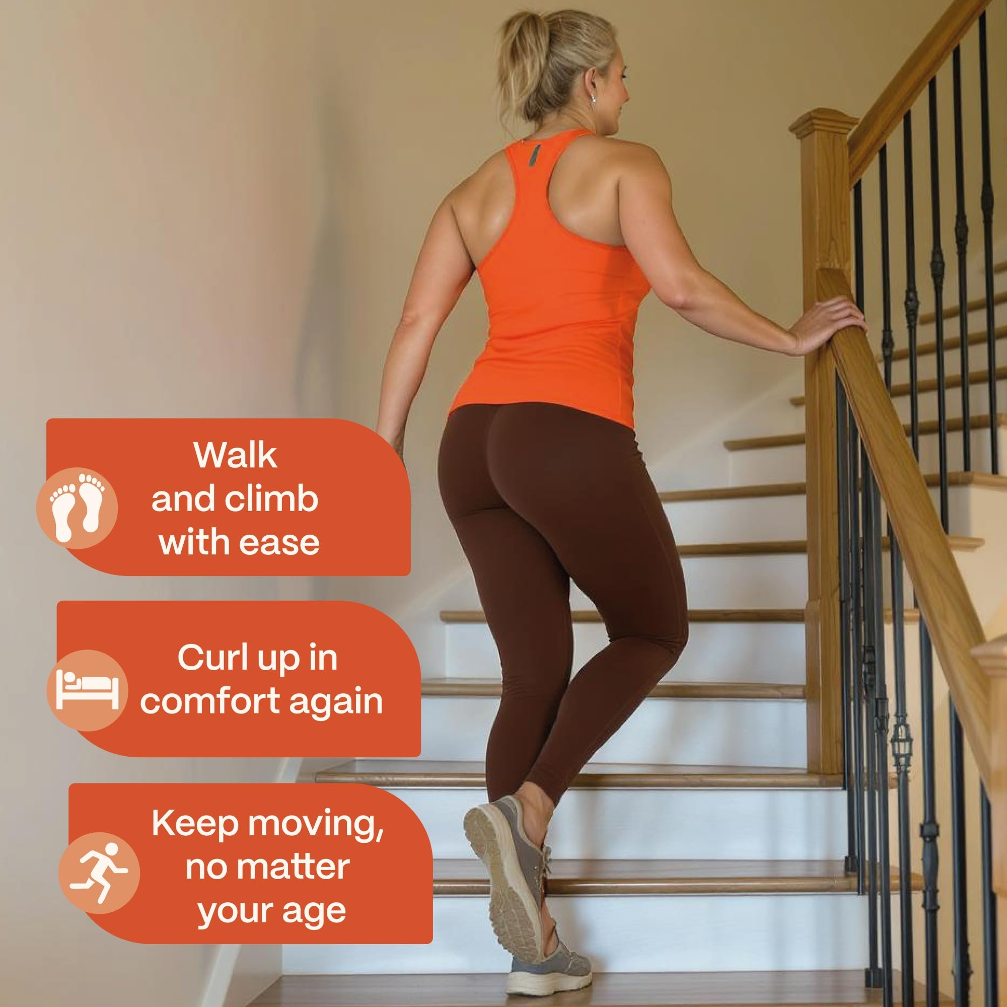 Rejuveen Osteva capsules closeup reveals high-potency collagen and botanicals for joints.