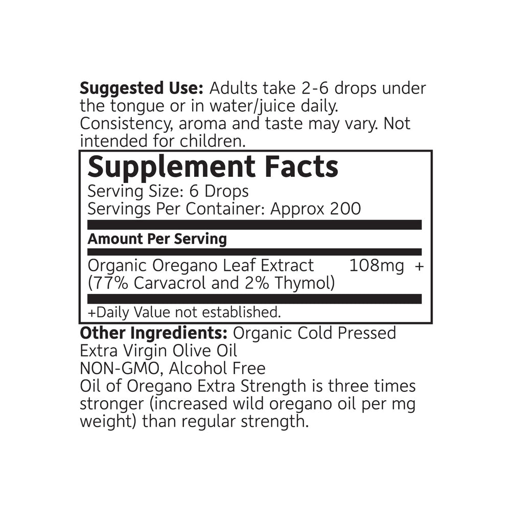 Rejuvenaturals Oregano thymol carvacrol content close-up emphasizes potent phenols.