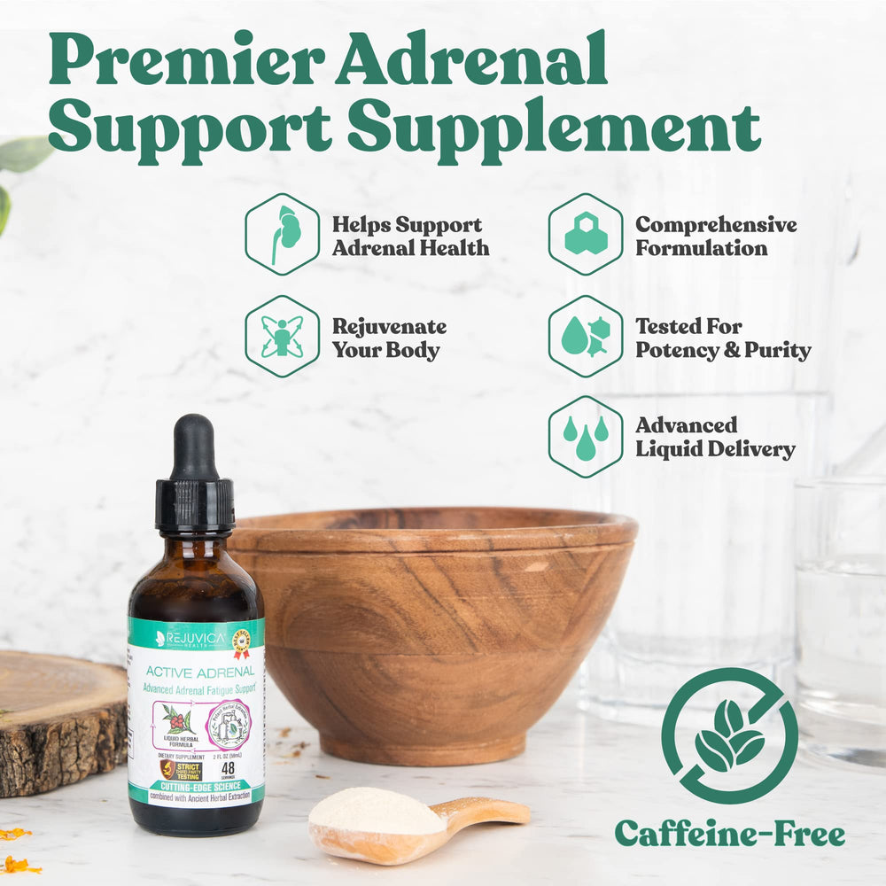 Rhodiola root focuses on energy balance in Rejuvica Health Active Adrenal.