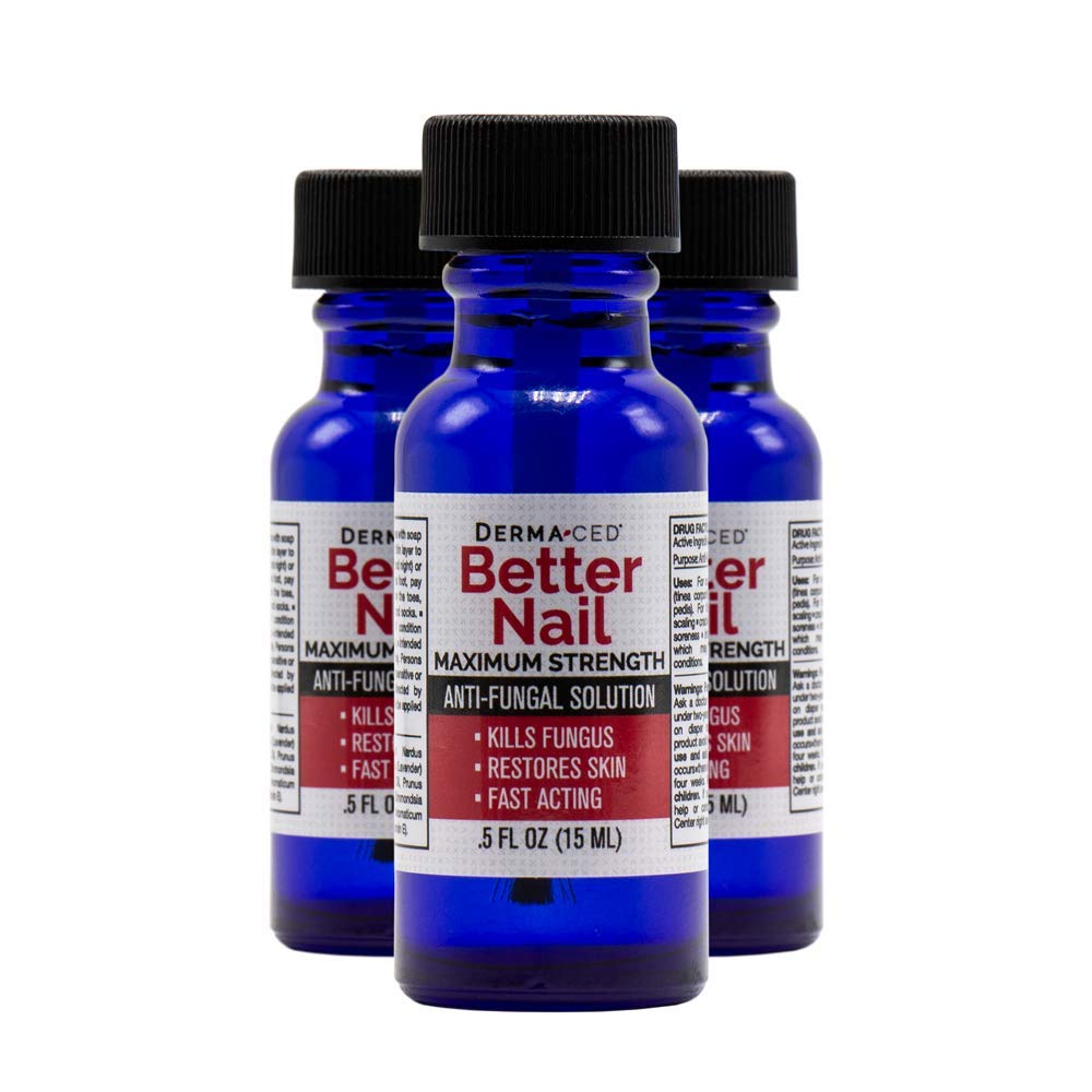 Rejuvica Health Better Nail bottle and brush for precise nail care.
