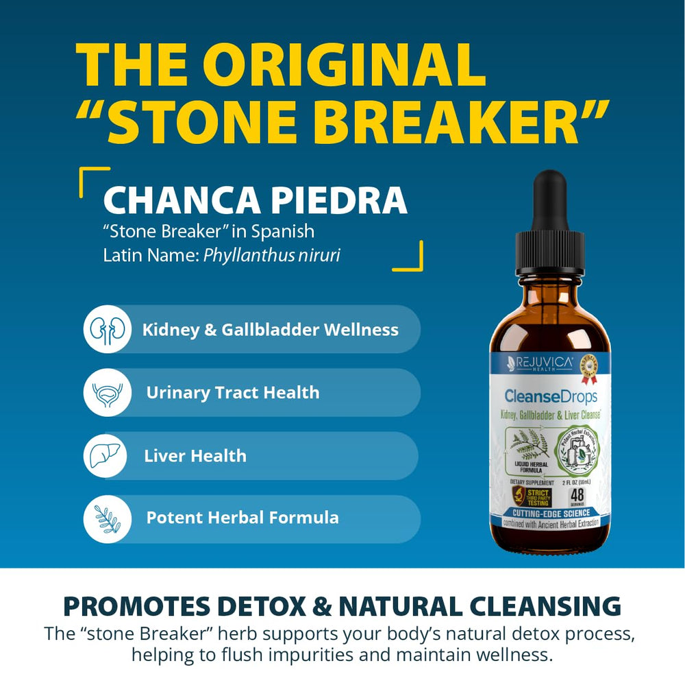 Chanca Piedra herb image highlighting the Amazonian ingredient in Cleanse Drops