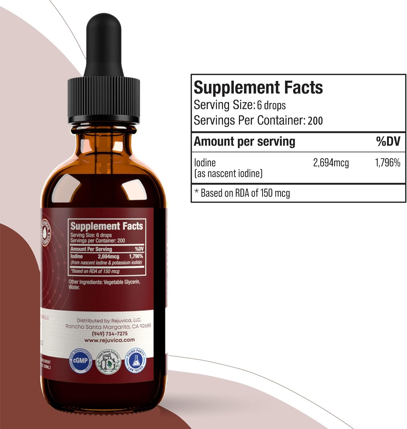 Rejuvica Health Energy Support on-the-go bottle illustrating convenient use.