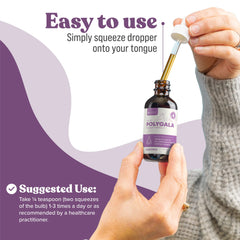 Herbalist-guided formulation note on Active Polygala packaging.