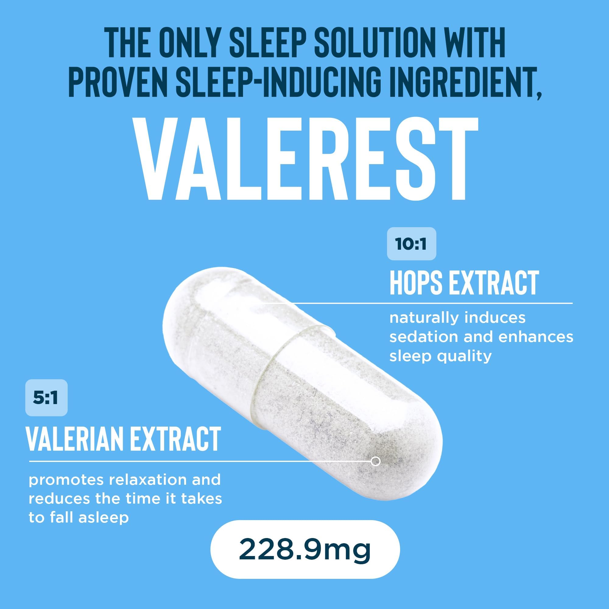 Relaxium Sleep Aid packaging front with 60 capsules
