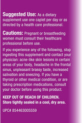 200-caplet bottle communicates long-term value for daily use.