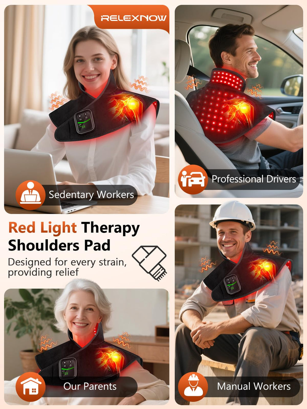 RELEXNOW 30-minute sessions provide consistent, soothing relaxation in daily routines