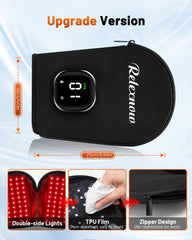 RELEXNOW cordless glove battery port highlights wireless use and freedom at home or office.